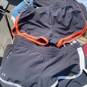 Two underarmour shorts